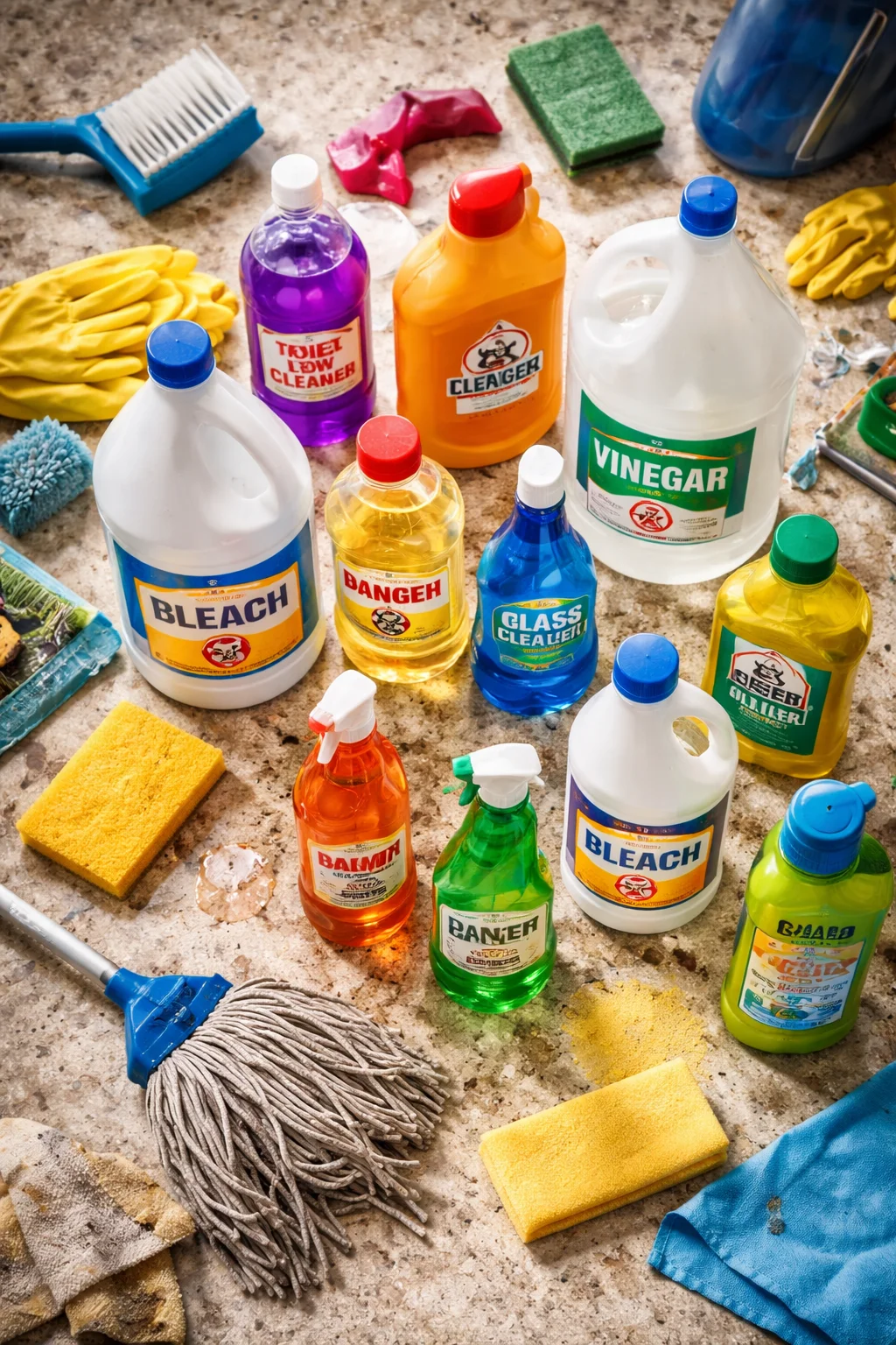 Mixing Vinegar With Bleach Can Be Deadly — Here's Why