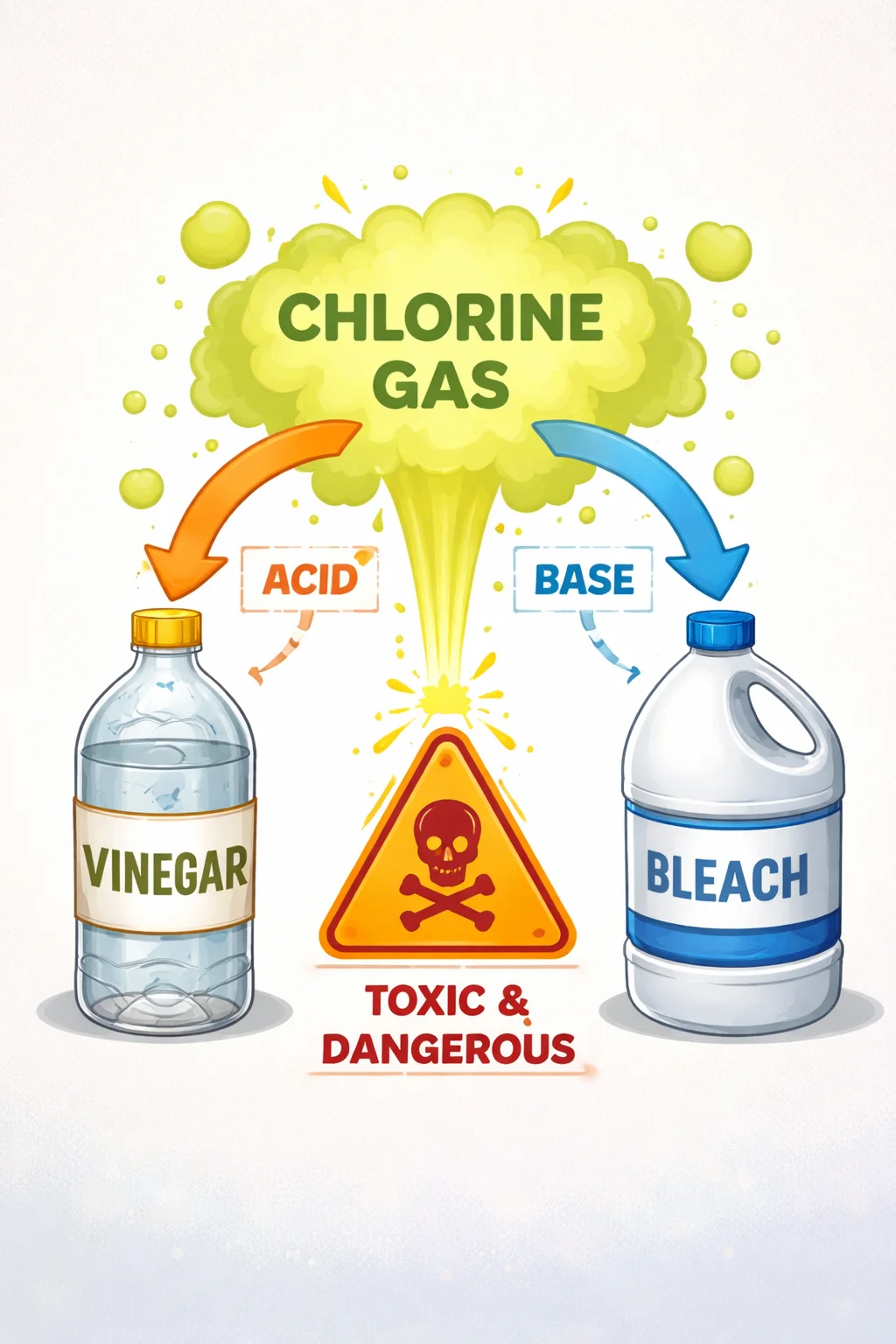 Mixing Vinegar With Bleach Can Be Deadly — Here's Why