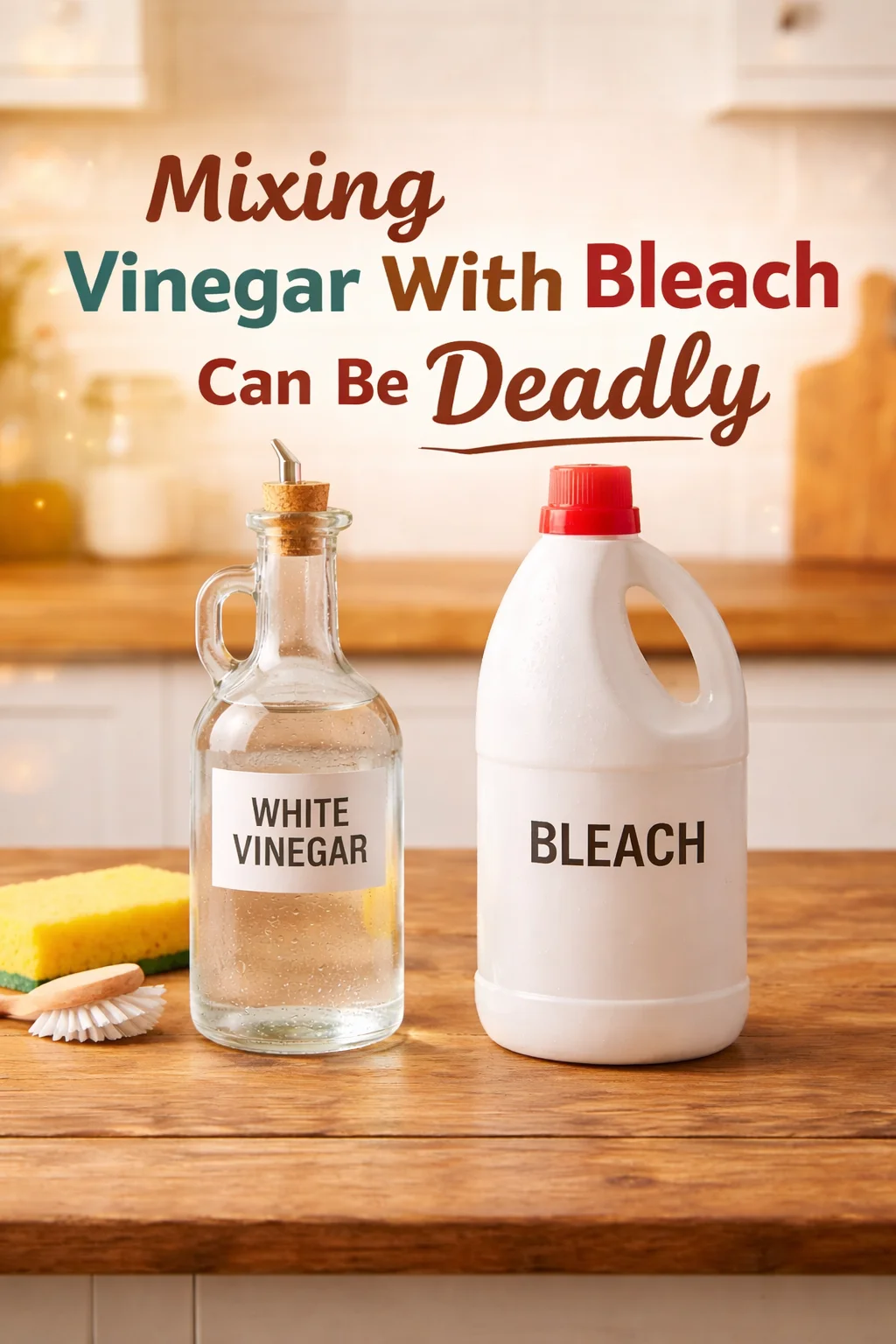 Mixing Vinegar With Bleach Can Be Deadly — Here's Why