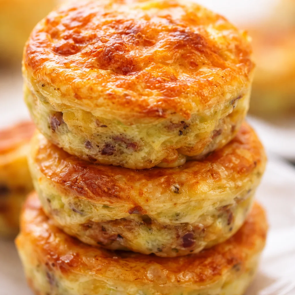 Muffin Tin Baked Eggs fresh out of the oven, perfect for breakfast or meal prep.