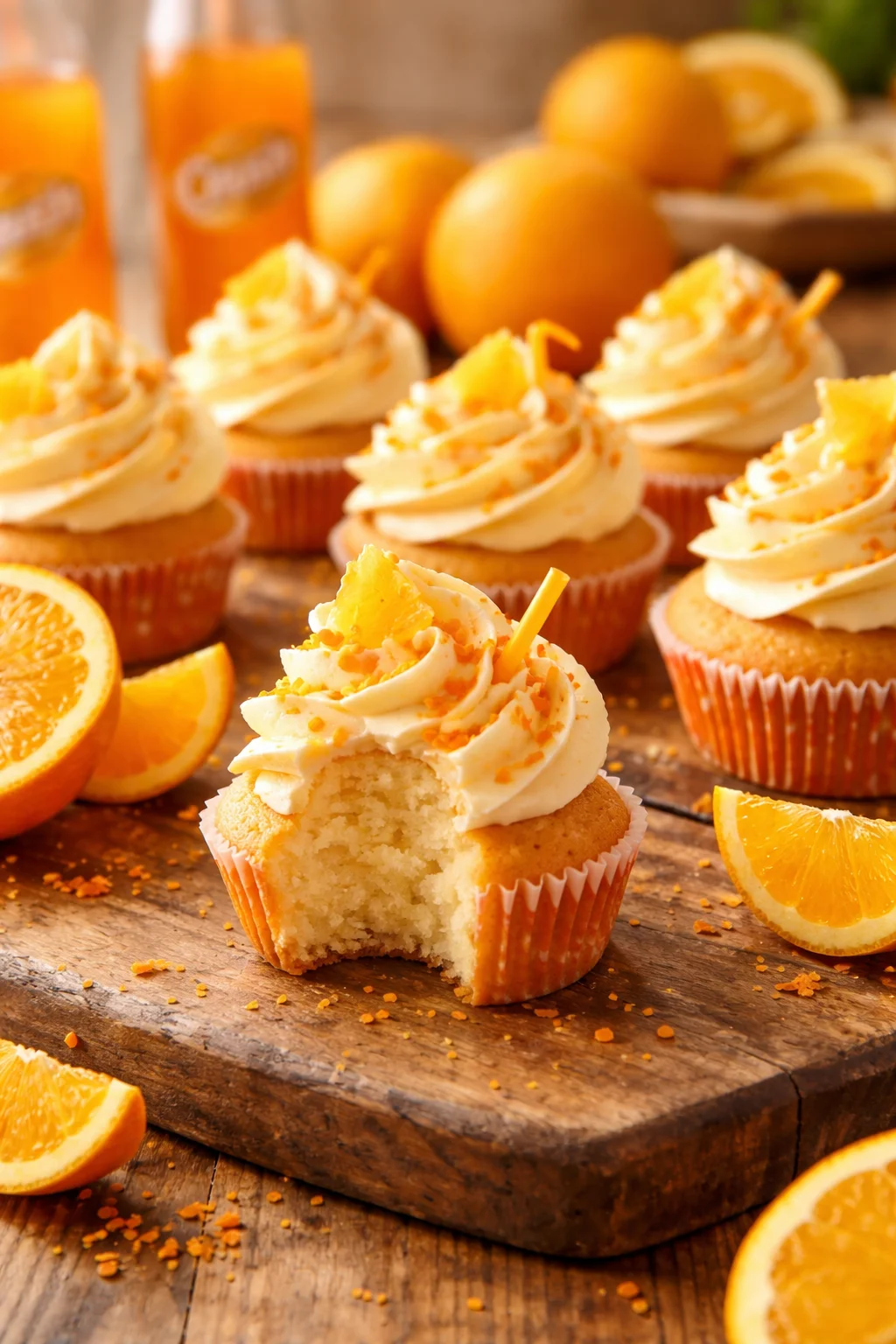 Orange Crush Cupcakes