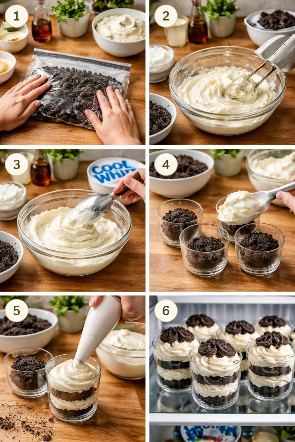 OREO DESSERT CUPS