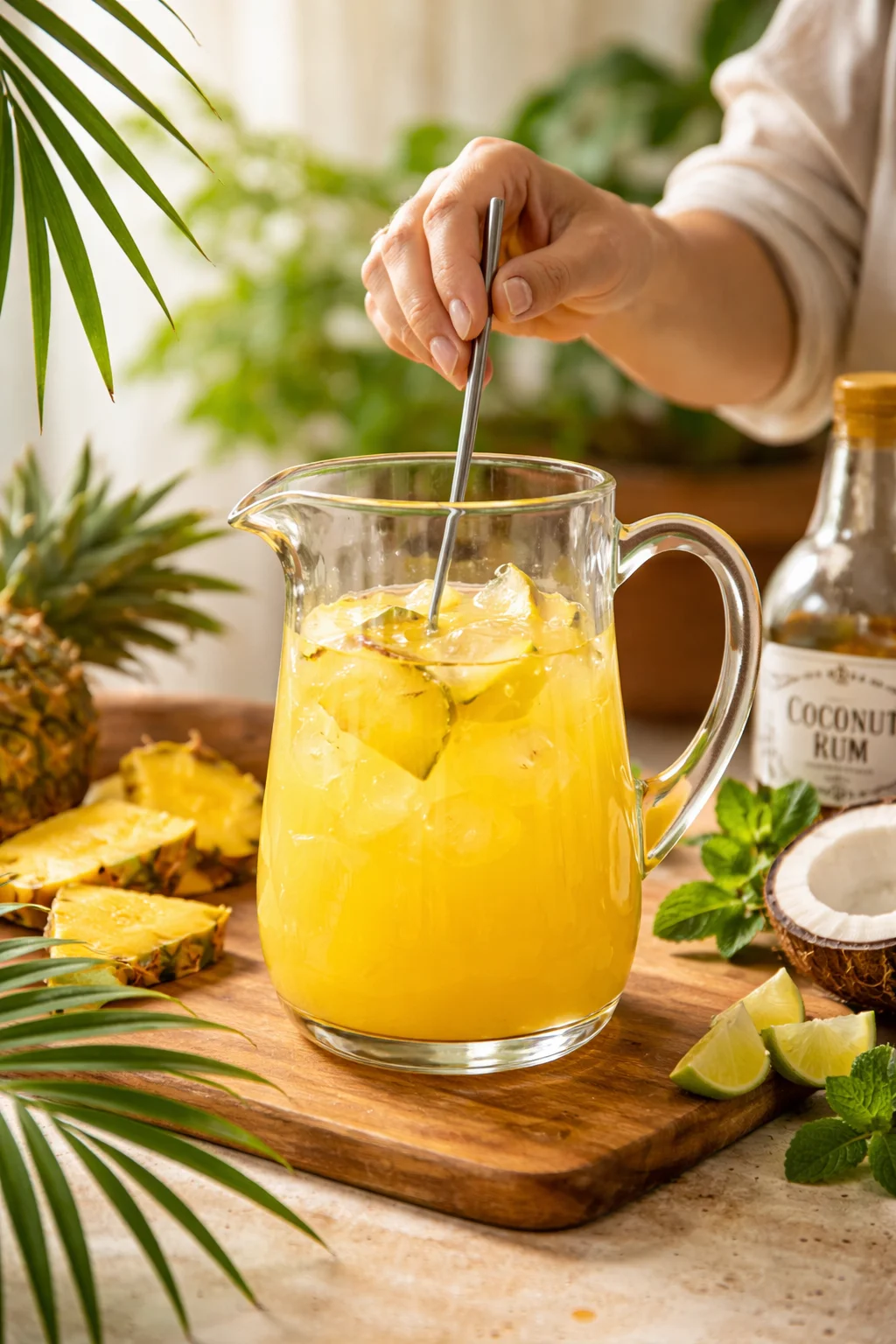 PINEAPPLE RUM PUNCH