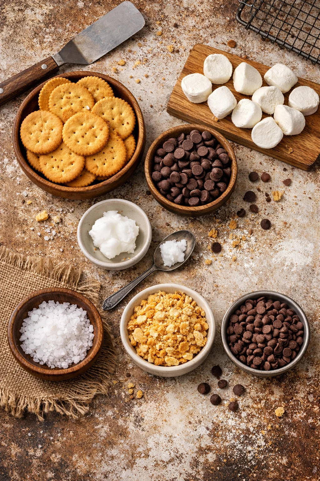 RITZ CRACKER SMORES COOKIES