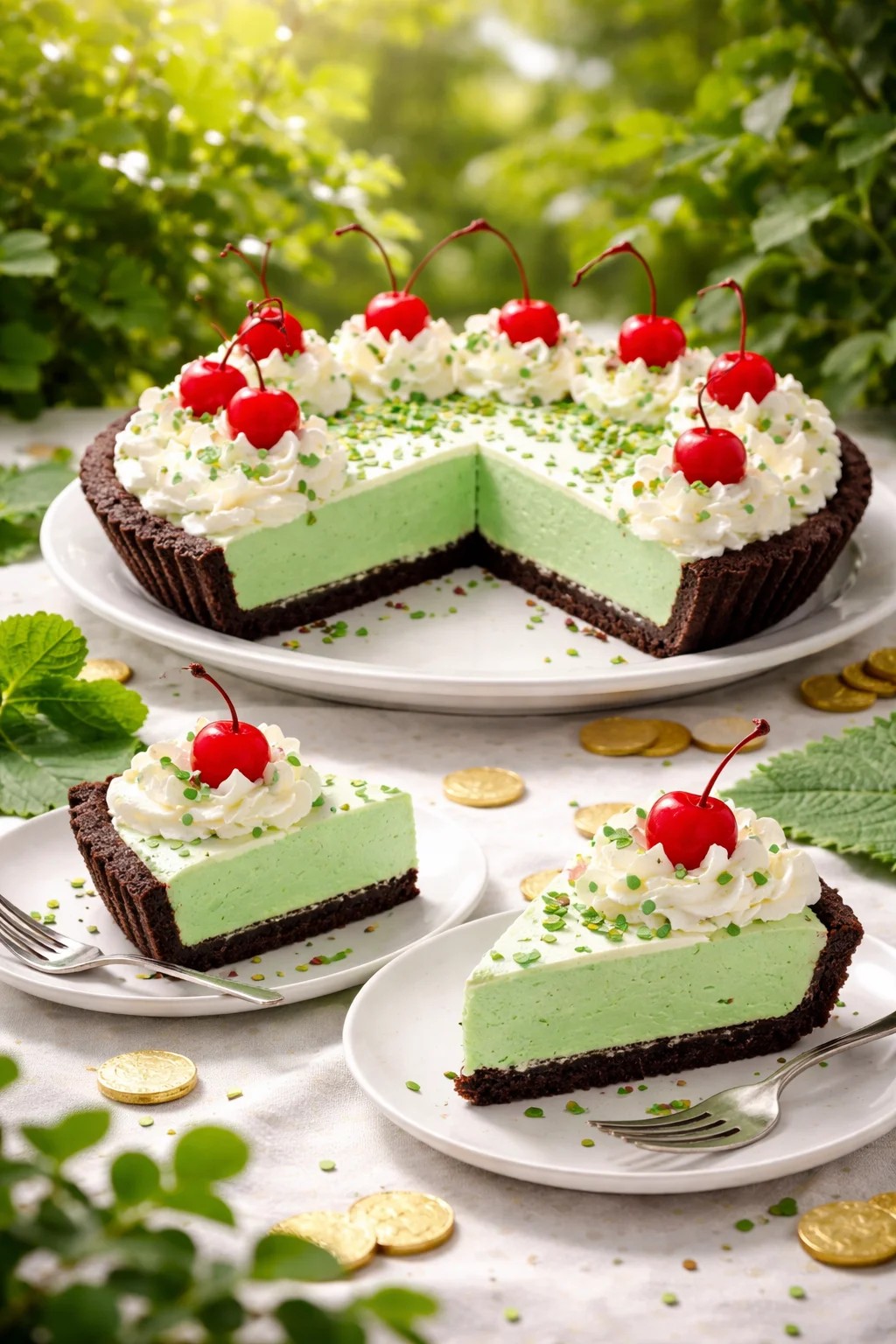 SHAMROCK SHAKE PIE