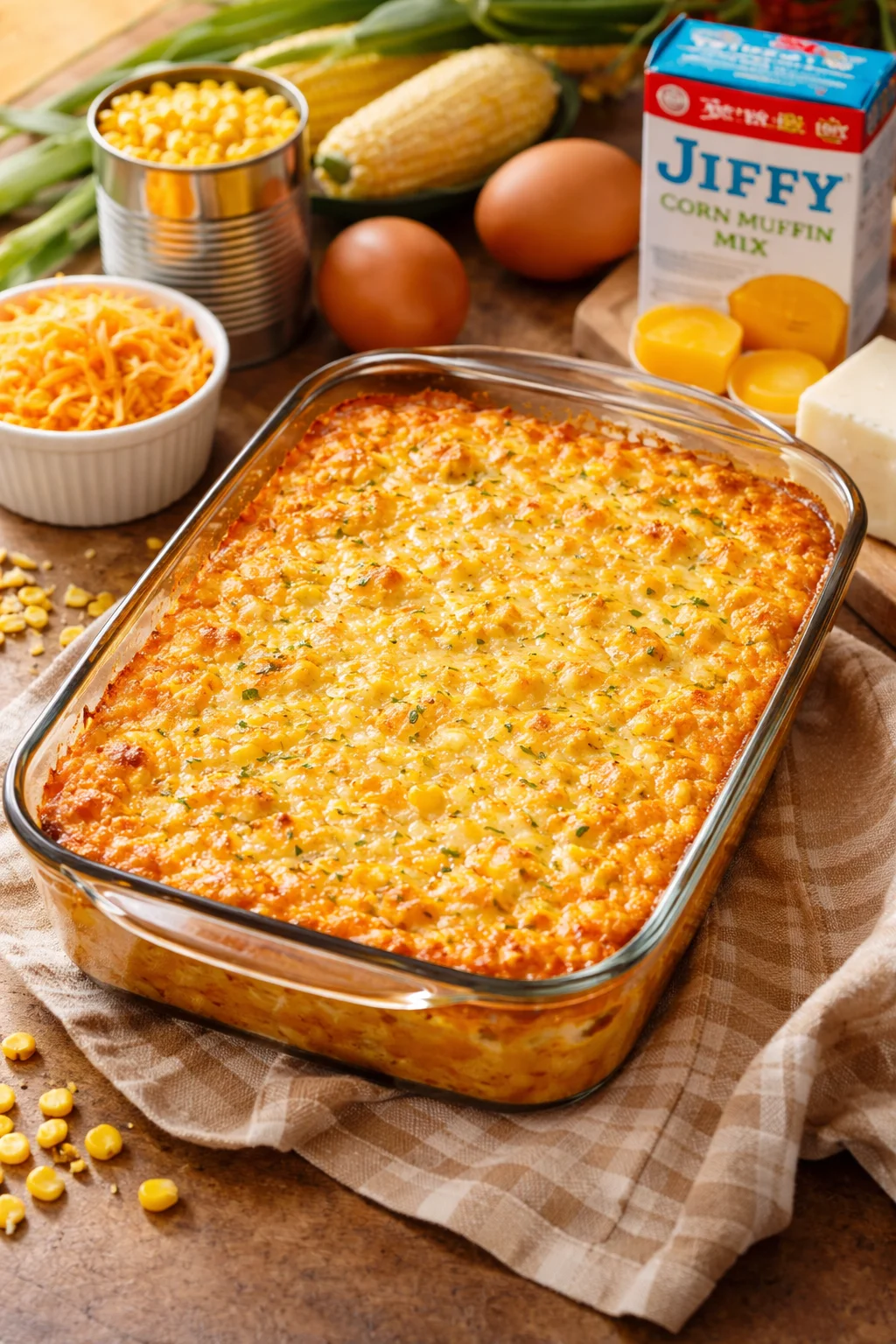 Southern corn casserole