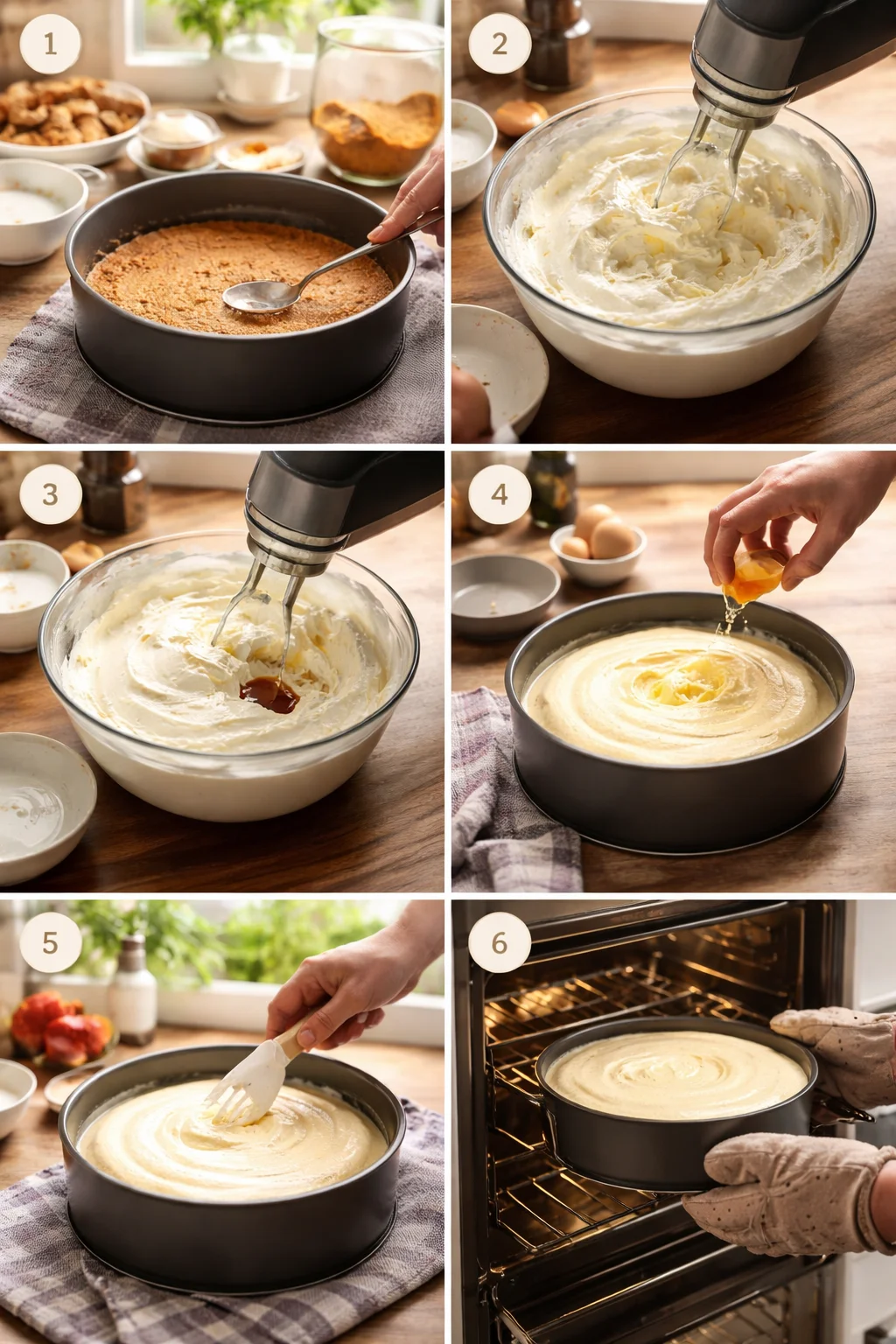 Strawberries and Cream Cheesecake