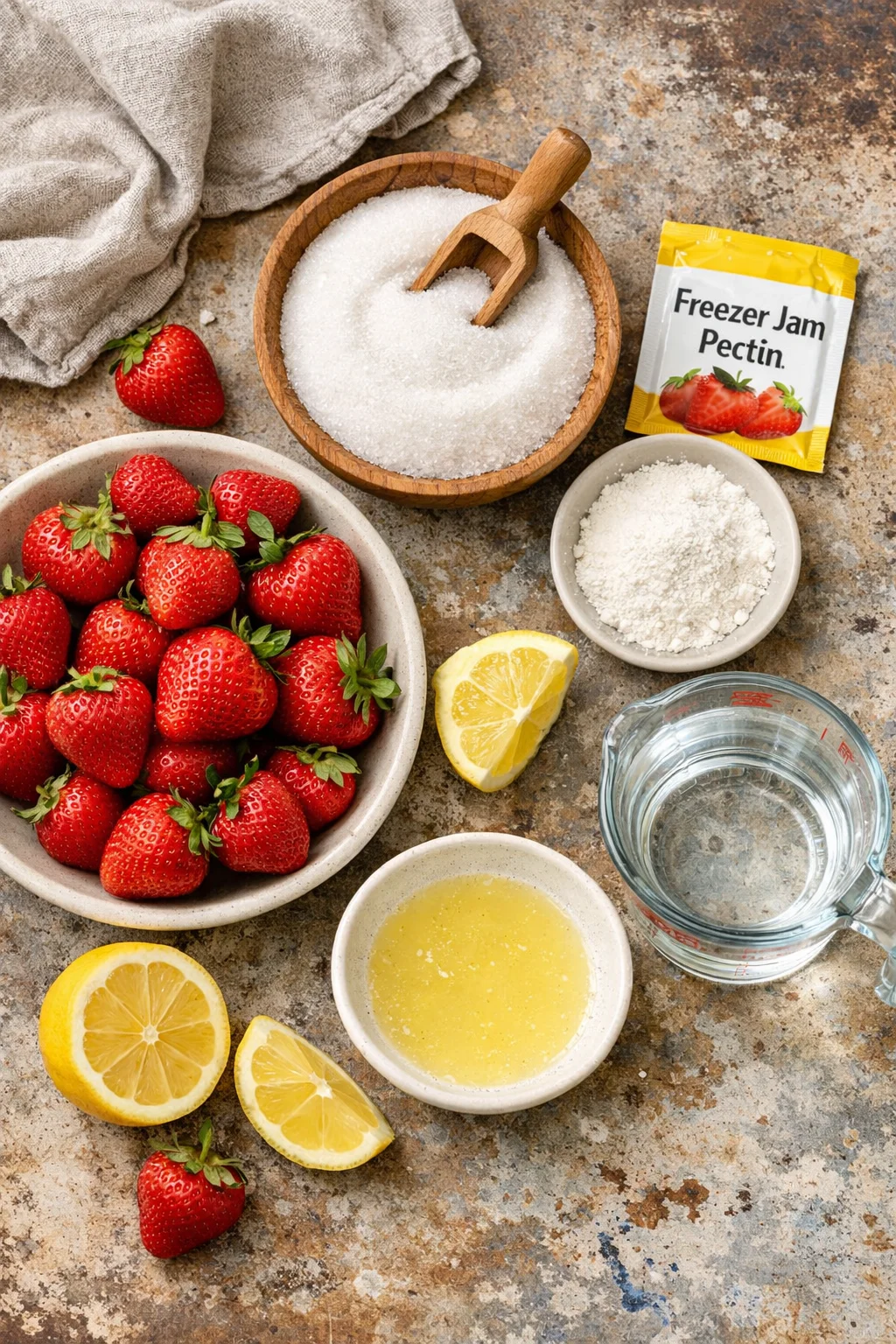 STRAWBERRY FREEZER JAM