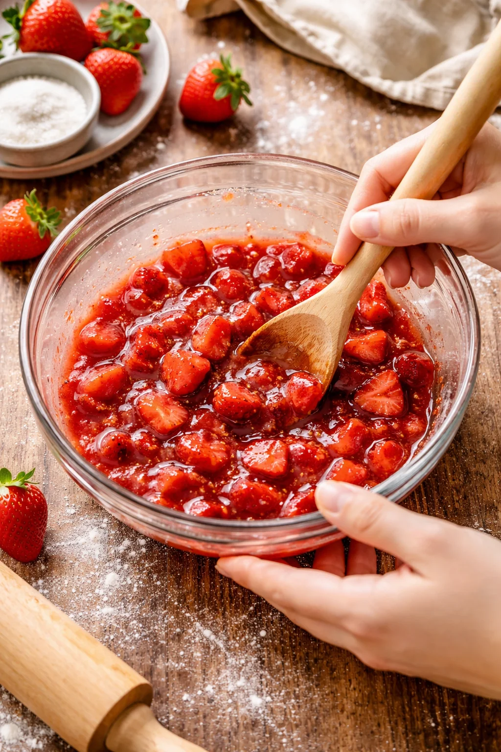 Strawberry Pop-Tart Pie