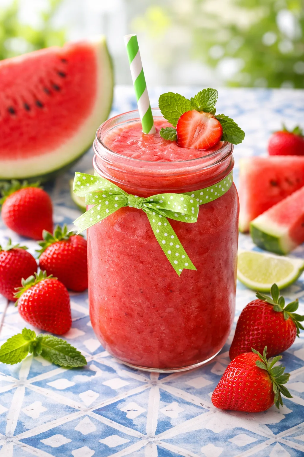 Strawberry Watermelon Smoothie