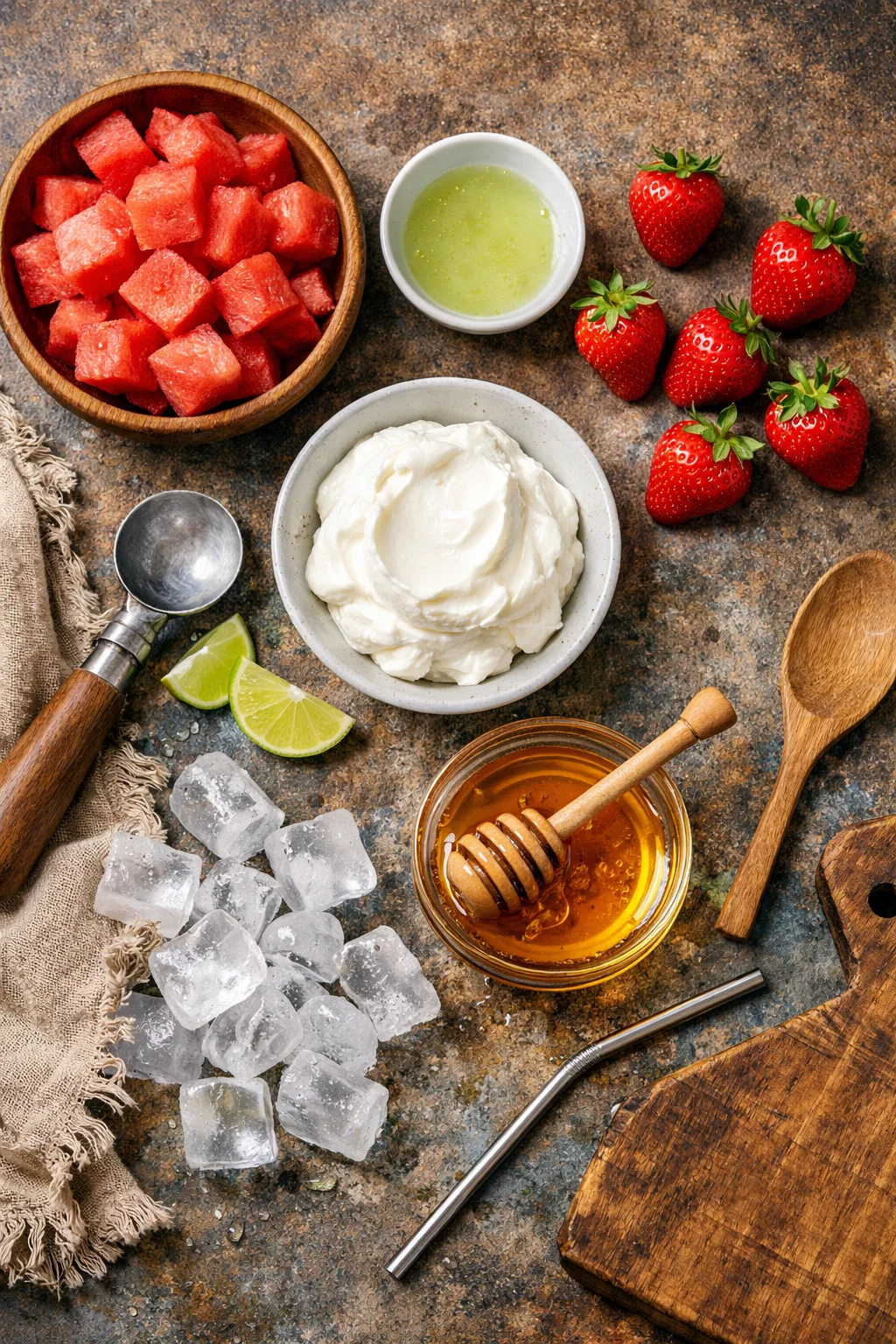 Strawberry Watermelon Smoothie