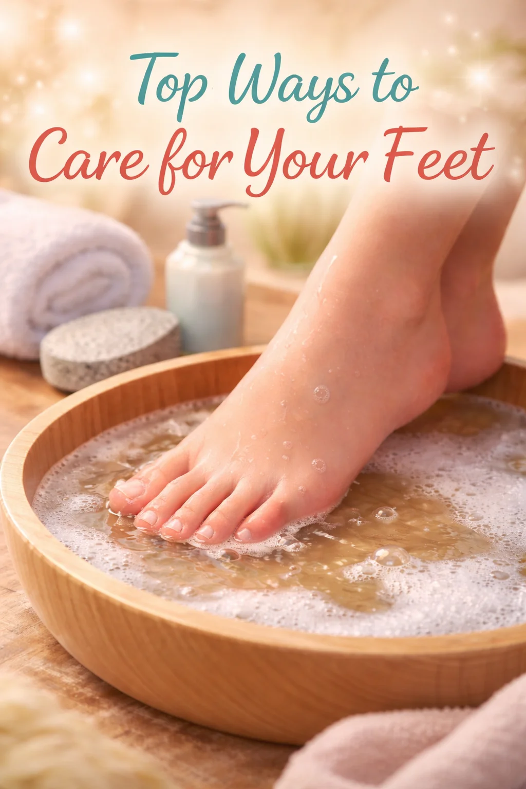 Top Ways to Care for Your Feet at Home