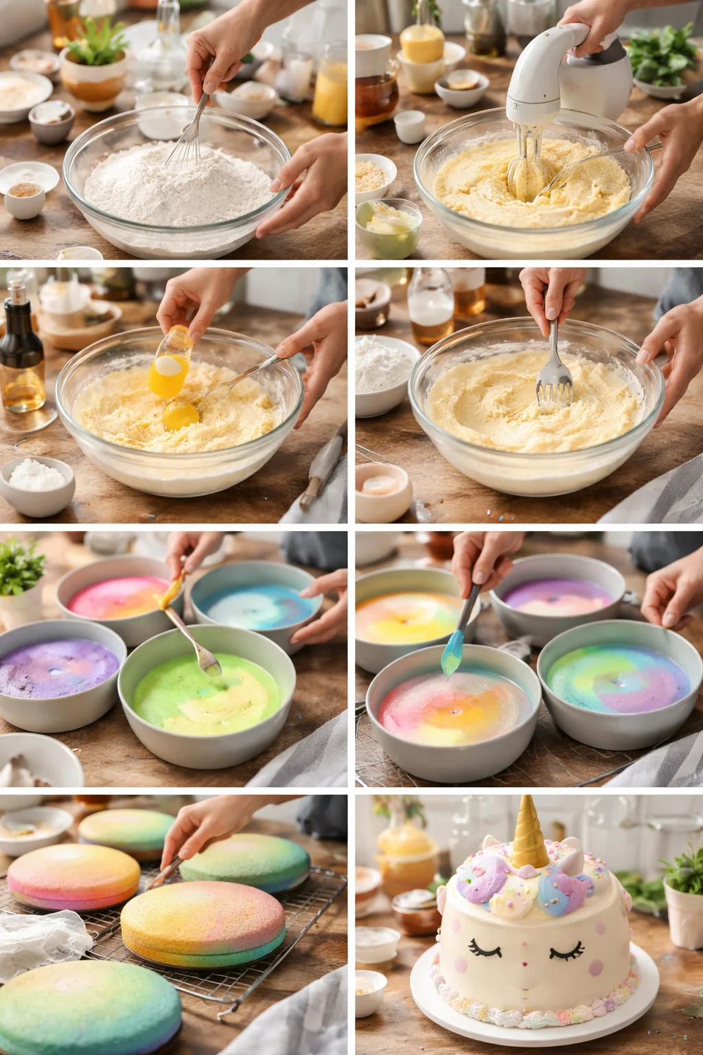 Unicorn Cakes Recipe