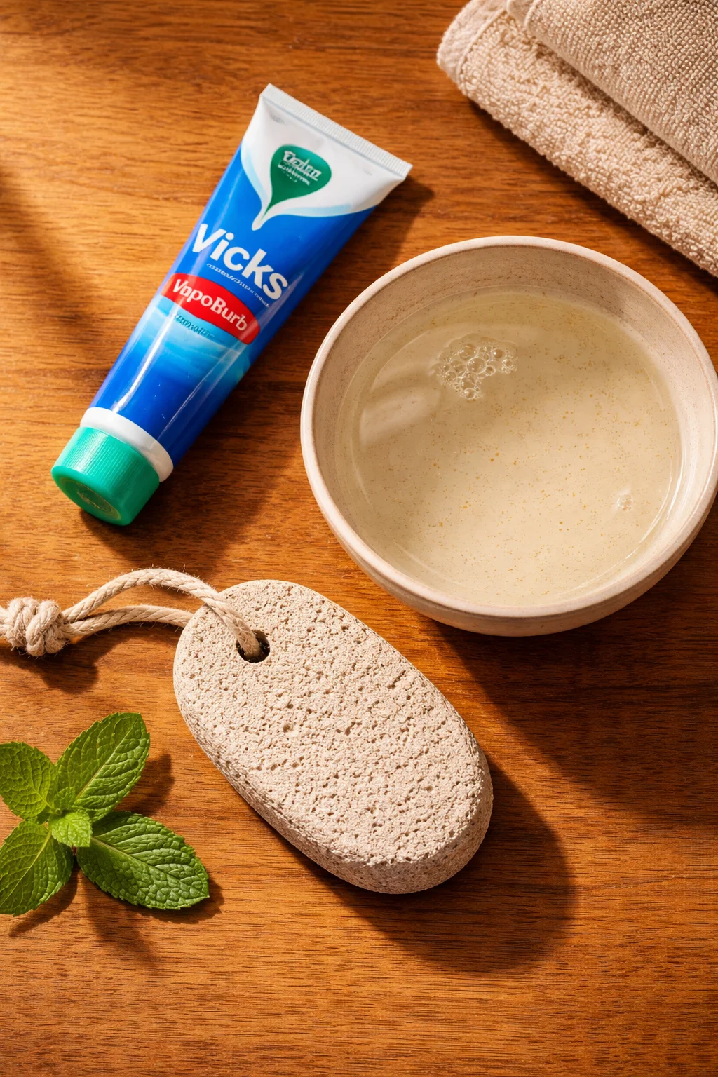 Vicks VapoRub: Your Secret Weapon for Cracked Heels