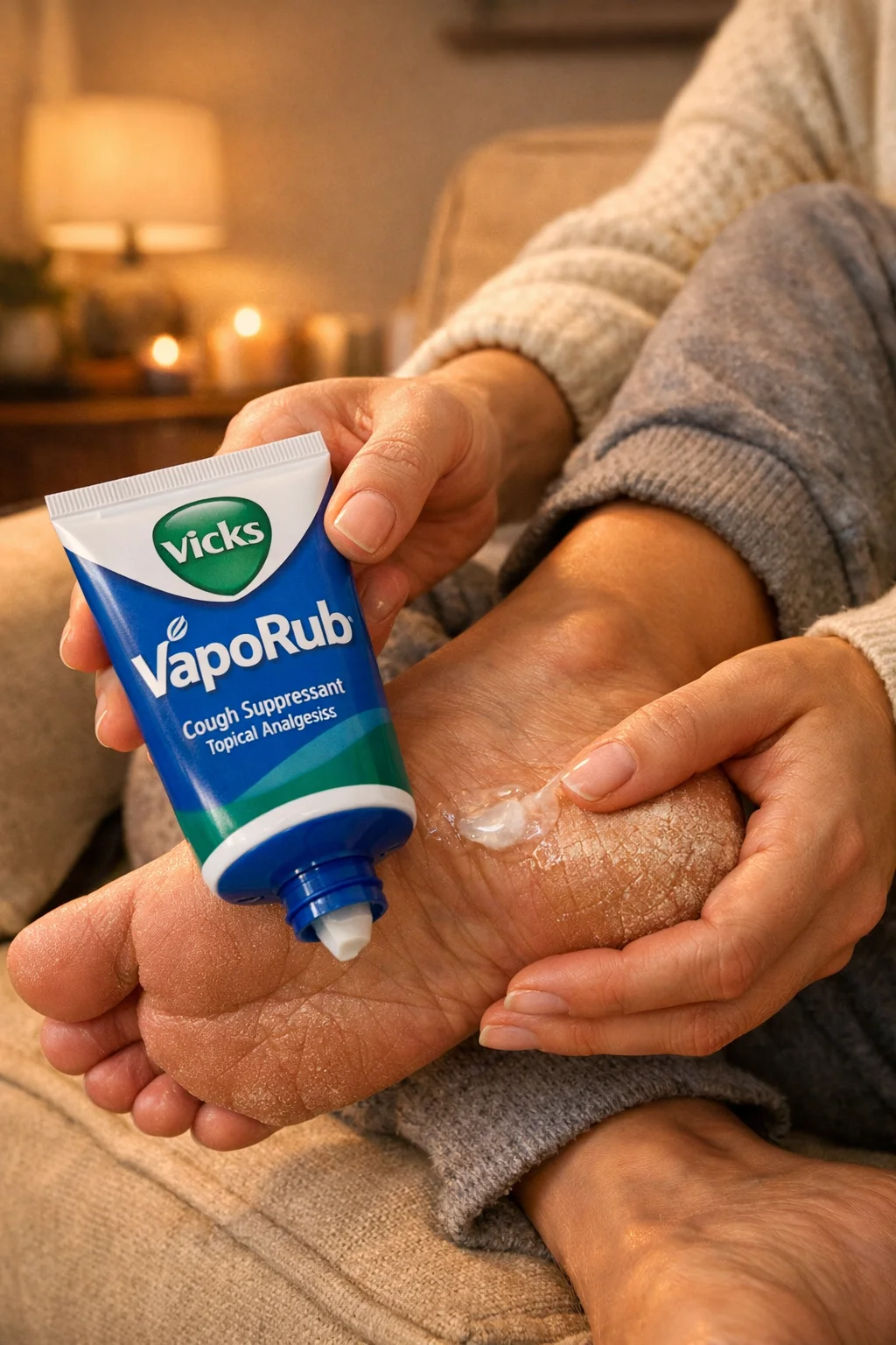 Vicks VapoRub: Your Secret Weapon for Cracked Heels
