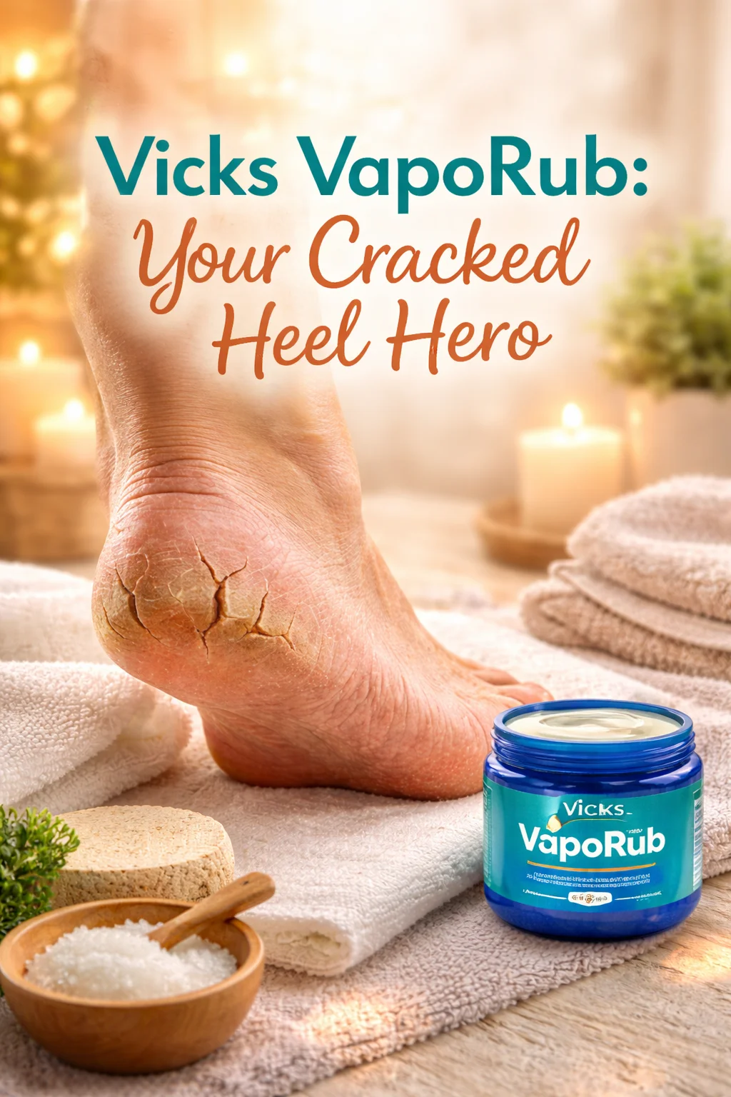 Vicks VapoRub: Your Secret Weapon for Cracked Heels