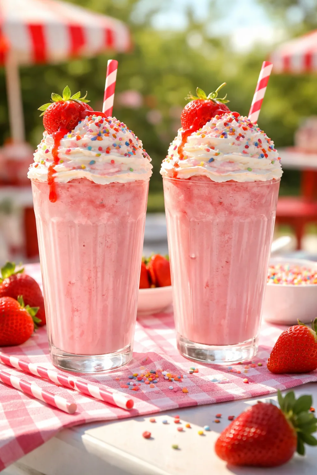 WENDY'S STRAWBERRY FROSTY