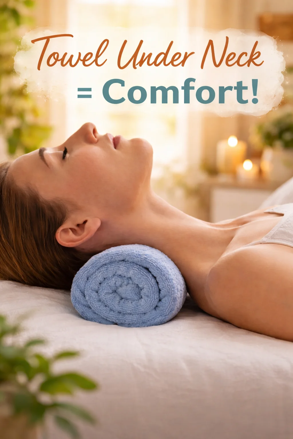 What Happens When You Place A Rolled Towel Under Your Neck