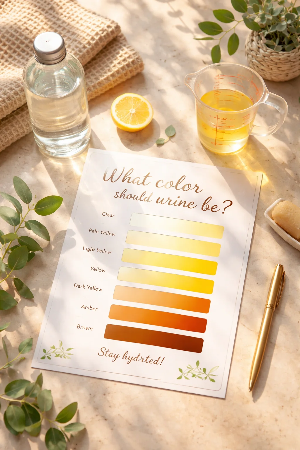 What The Color Of Your Urine Reveals About How Hydrated You Actually Are