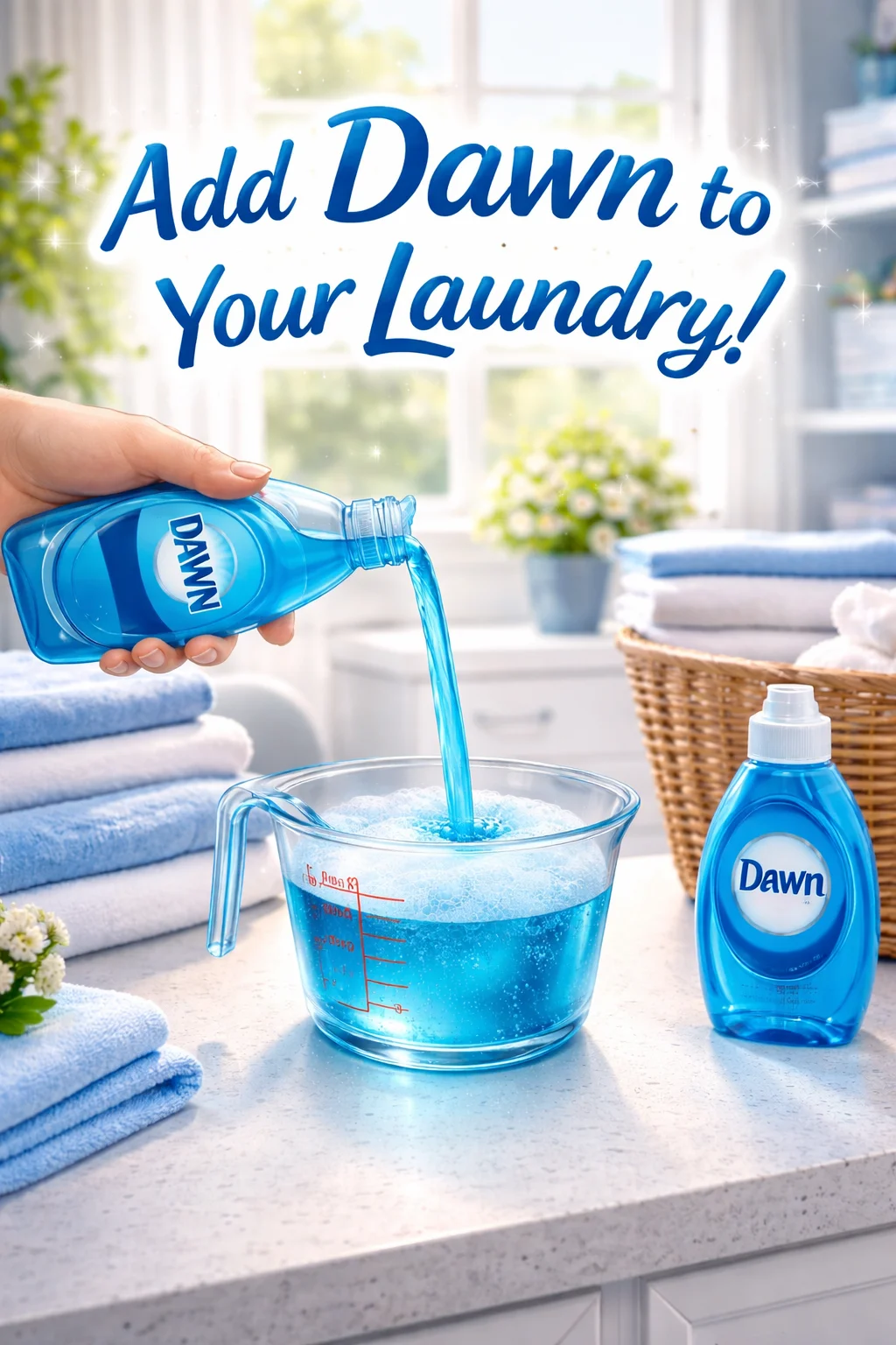 Why You Should Add Dawn To Your Laundry
