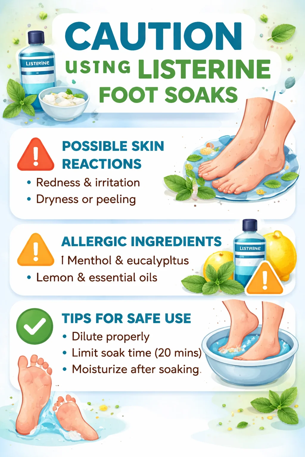 Why You Should Try This Listerine Foot Soak Method