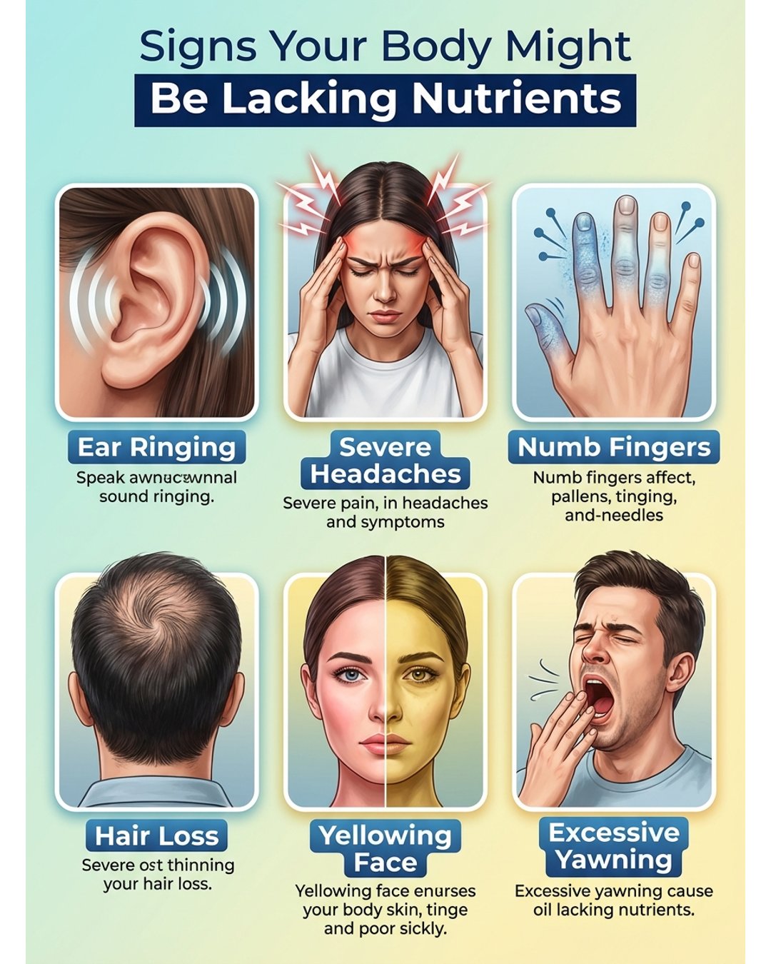 Signs Your Body Might Be Lacking Nutrients