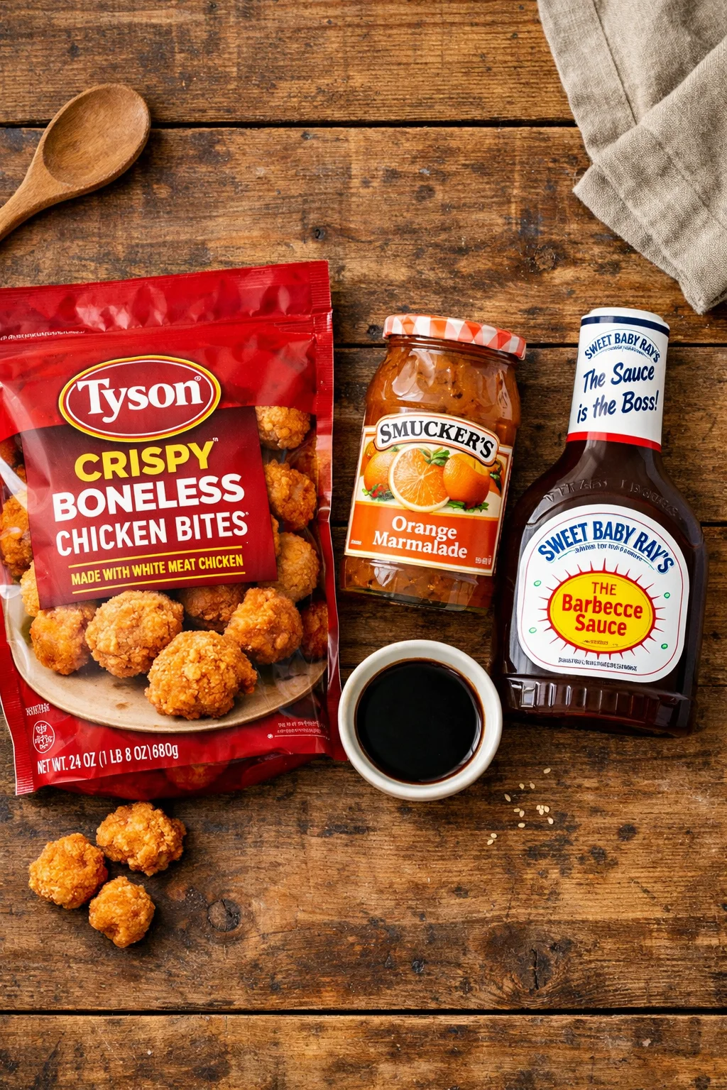 4-ingredient Orange Chicken