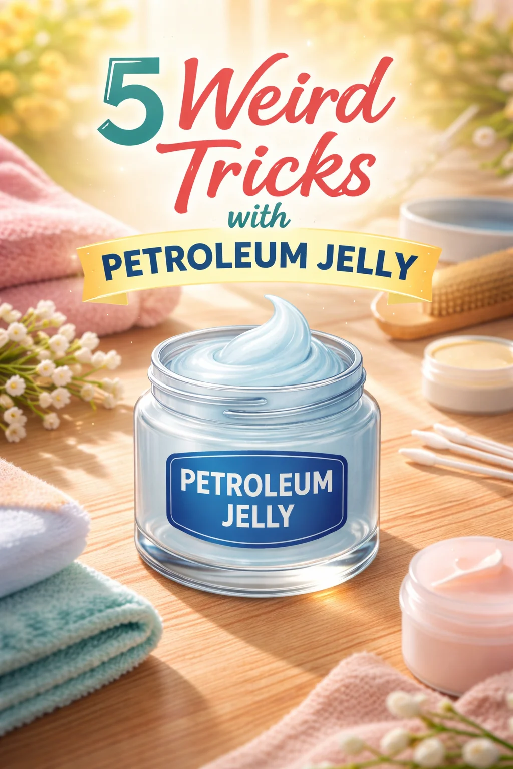 5 Weird Petroleum Jelly Tricks You Didn't Know Actually Work
