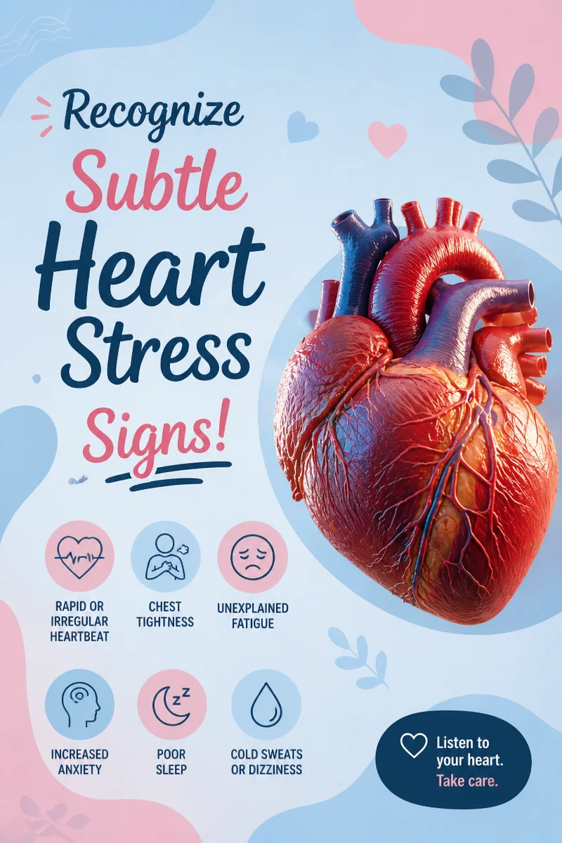 9 Signs Your Heart Is Under Stress (That Aren’t Always Obvious)