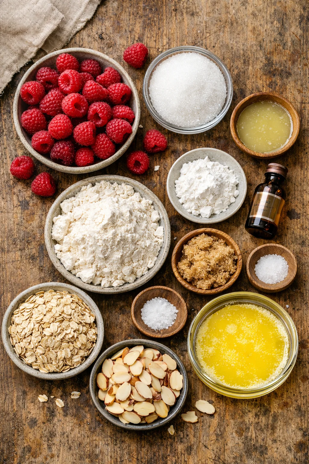 Almond Raspberry Bars