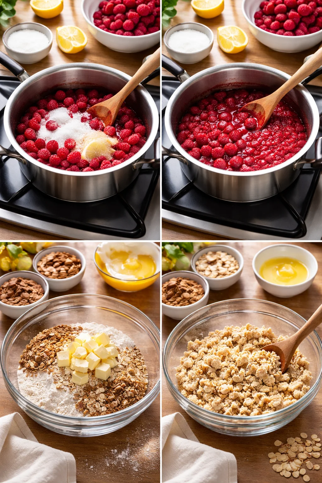 Almond Raspberry Bars