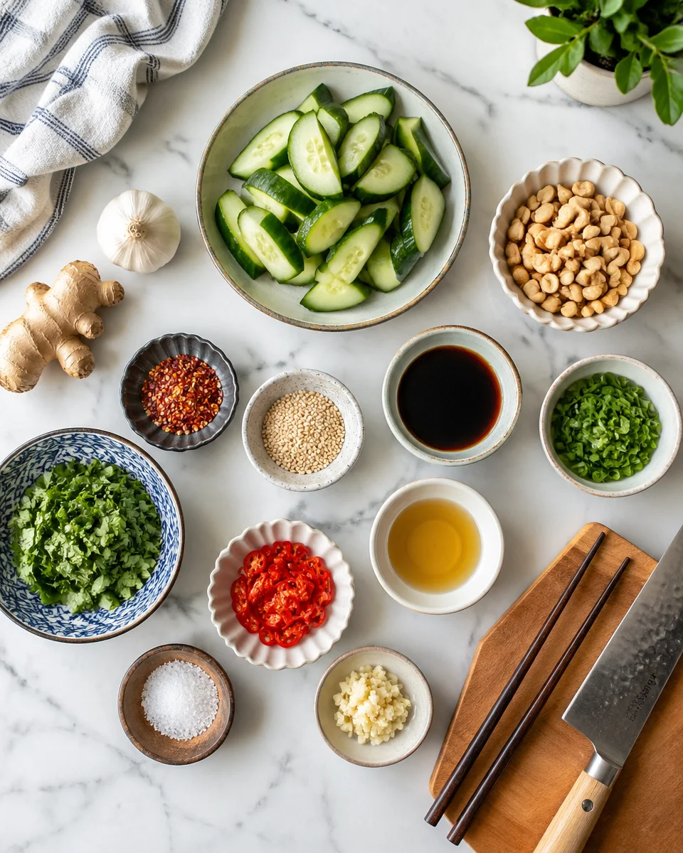 ASIAN CUCUMBER SALAD