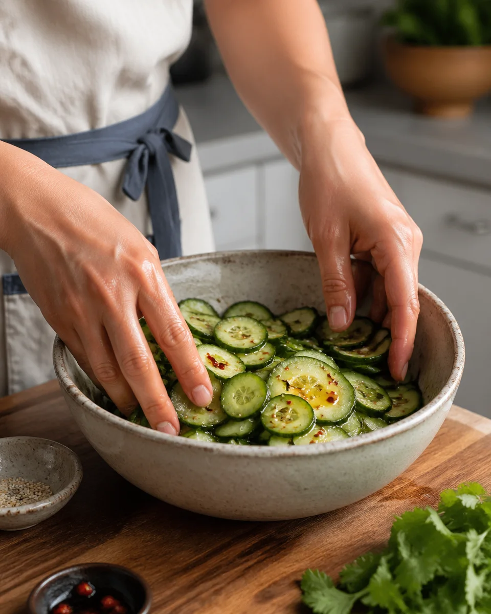 ASIAN CUCUMBER SALAD