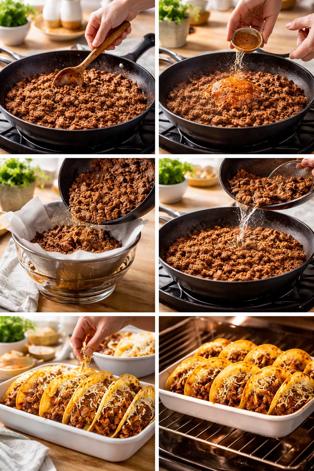 BAKED TACOS for TACO TUESDAY