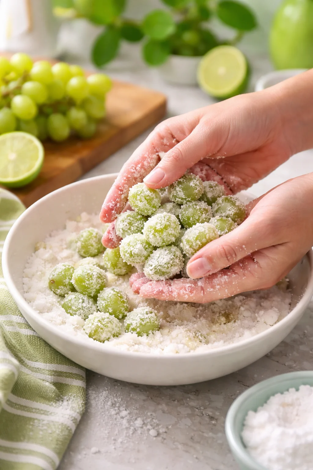 Boozy White Trash Grapes