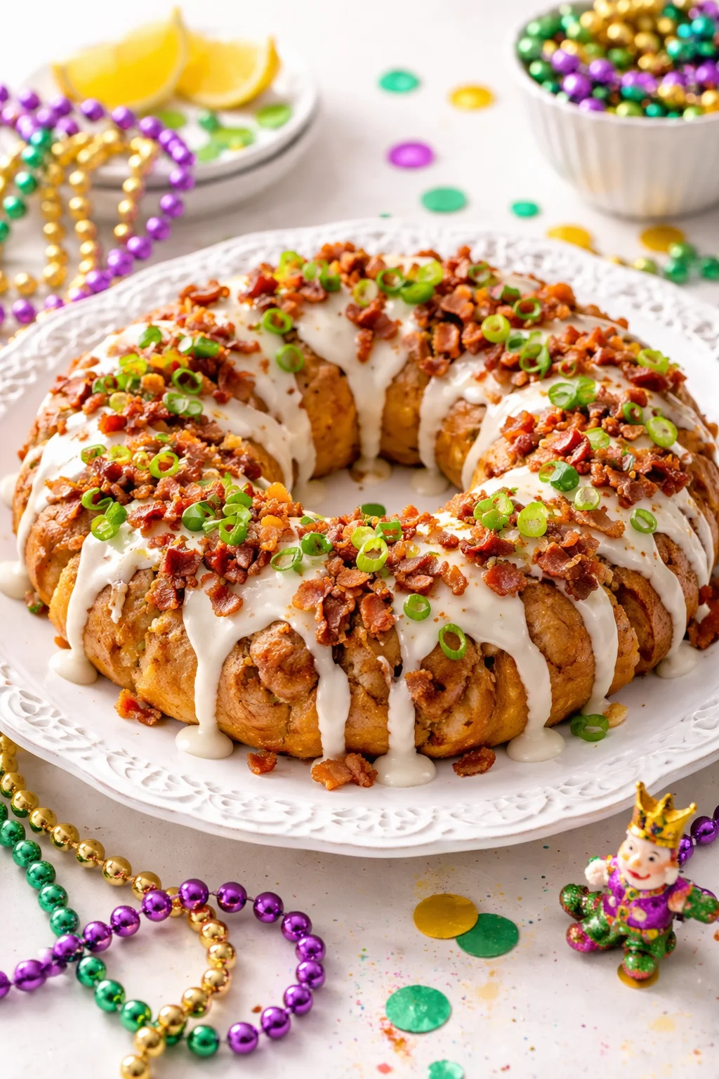 Boudin King Cake