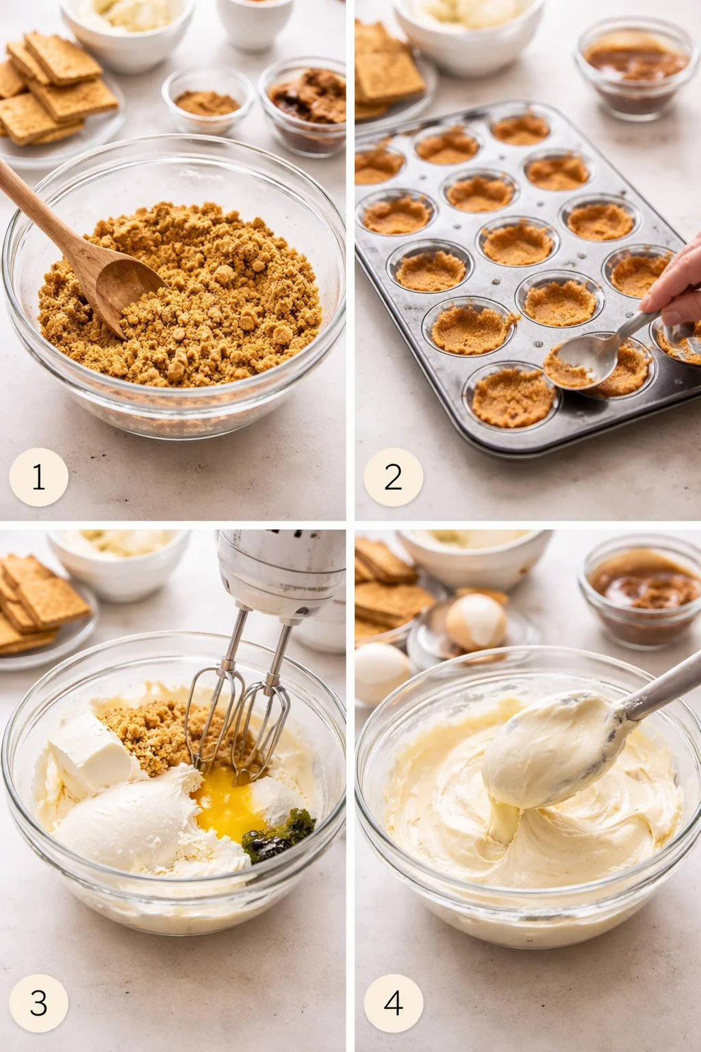 Caramel Cheesecake Bites