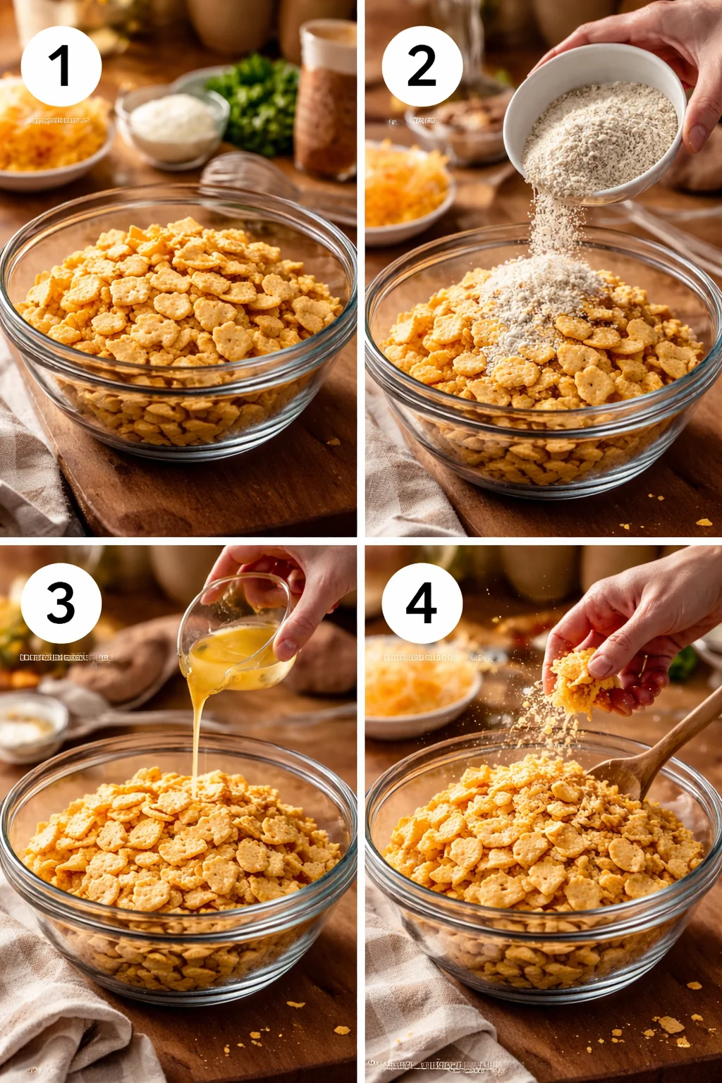 Cheesy Ranch Crackers