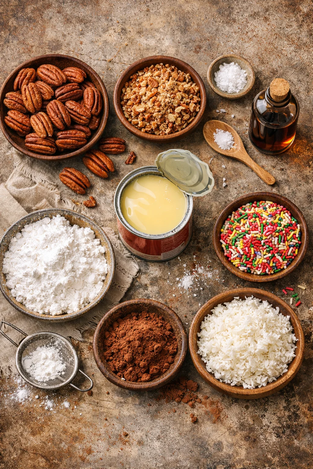 CONDENSED MILK PECAN BALLS