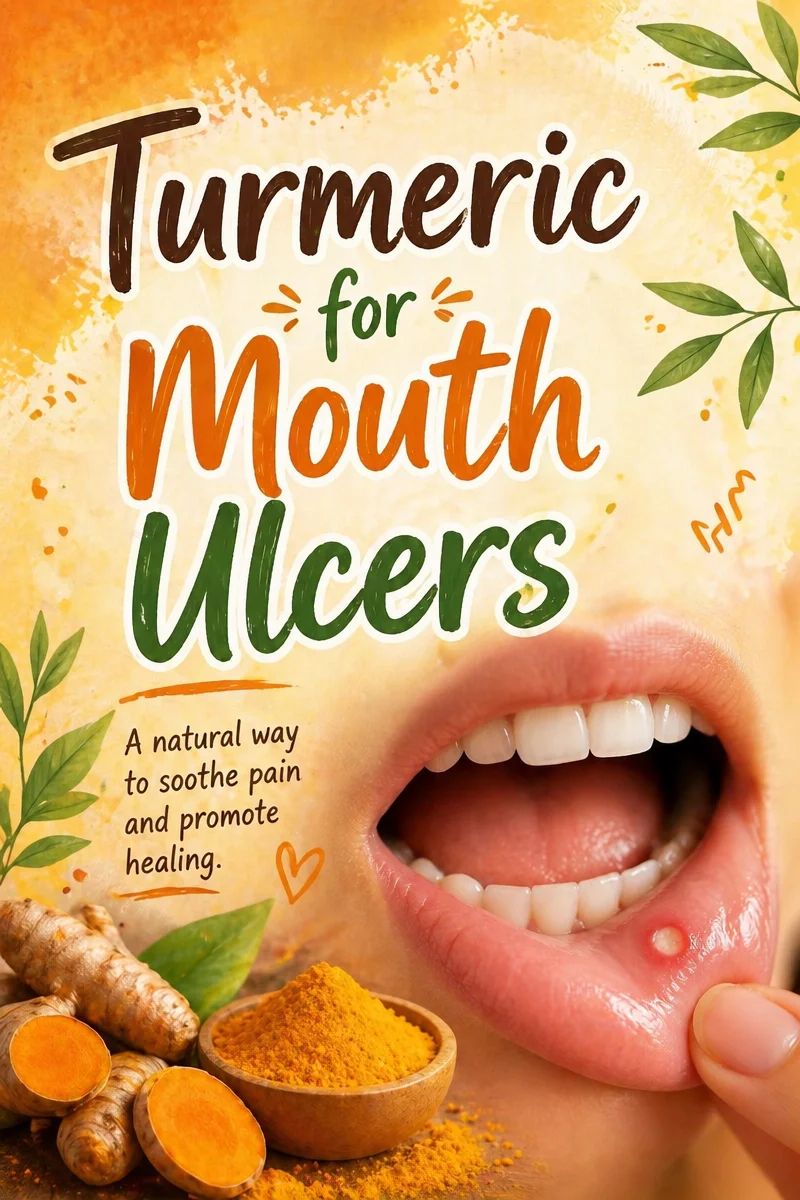 Did You Know Turmeric Paste Can Help Soothe Mouth Ulcers