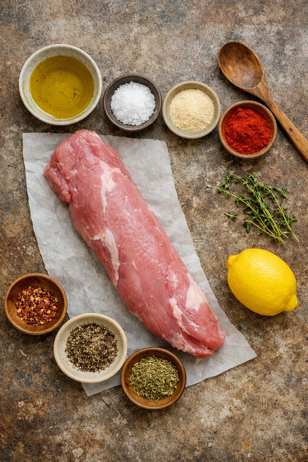 Easy Baked pork tenderloin