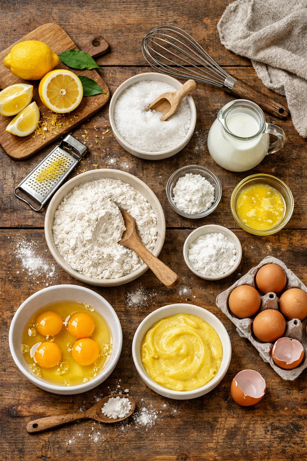 GRANDMA'S LEMON CUSTARD CAKE