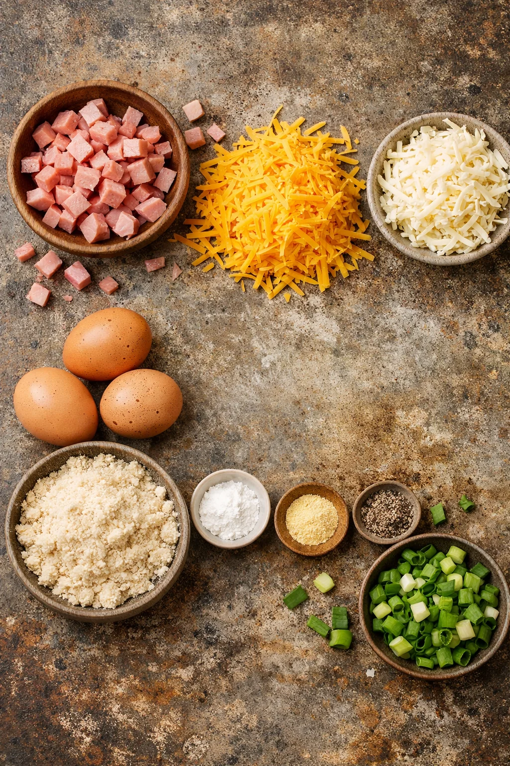 Ham and Cheese Bites