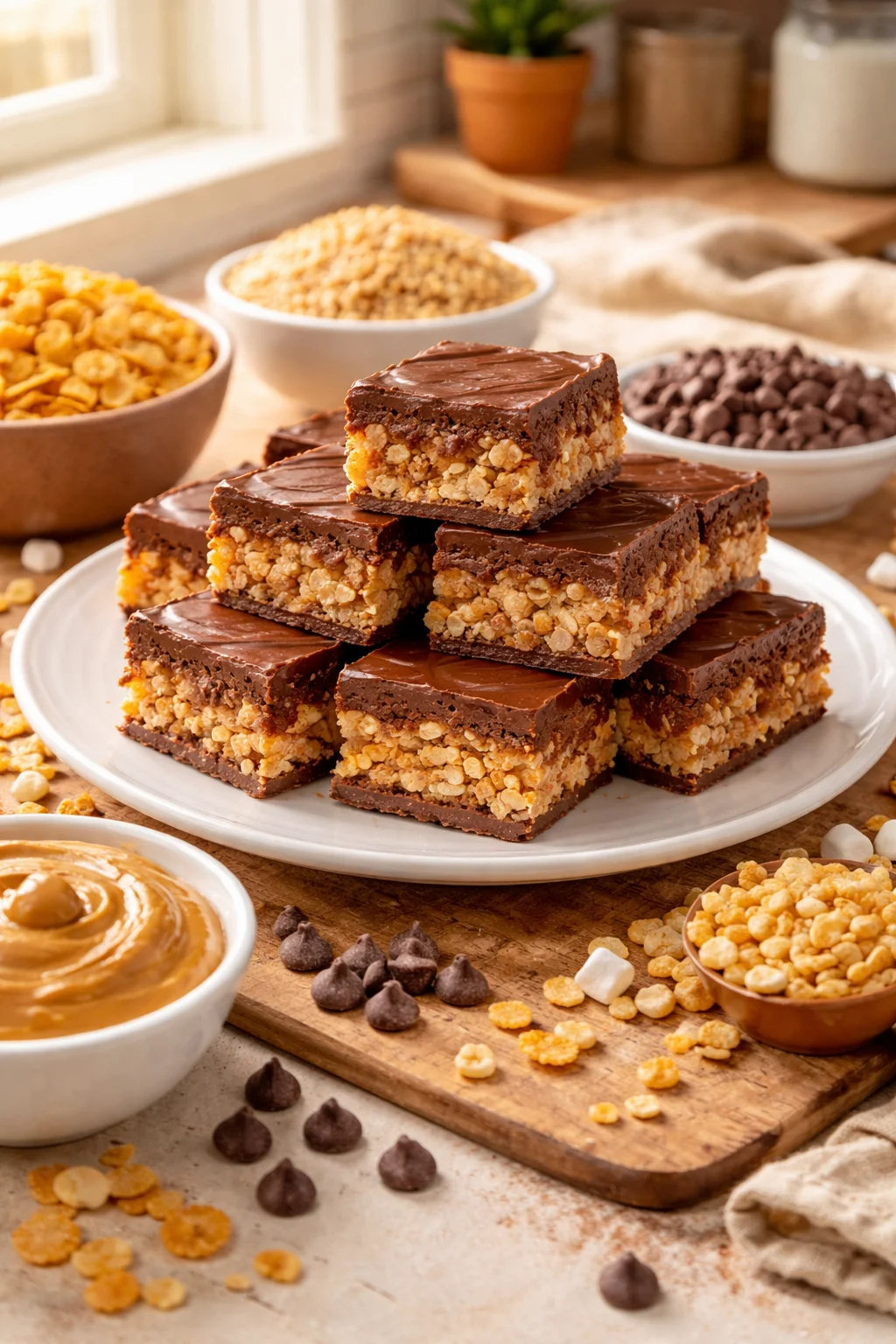 Homemade Crunch Bars