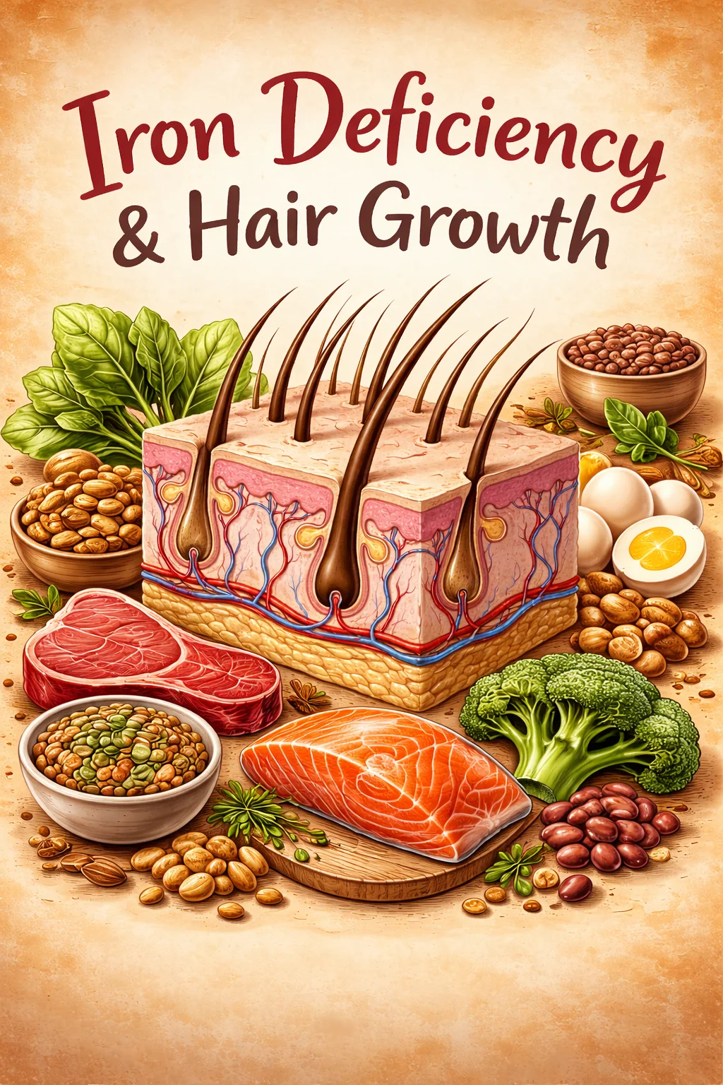 How Iron Deficiency Affects Hair Growth