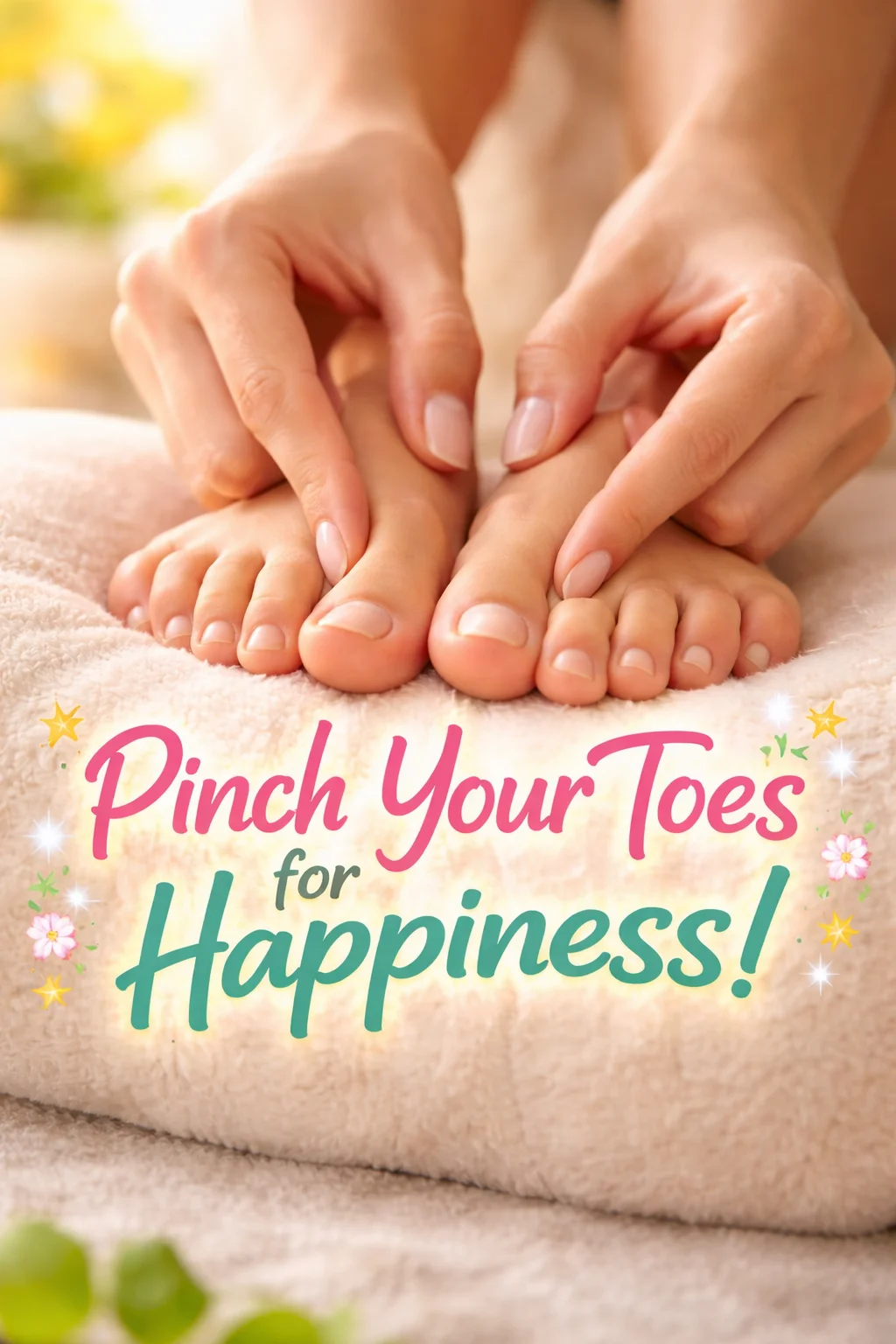 How Pinching Your Toes Can Promote Happiness Hormones