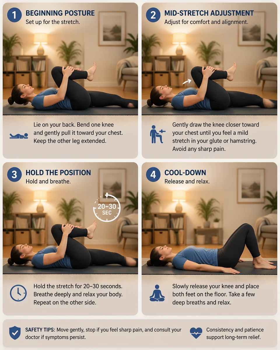 How To Alleviate Sciatic Nerve Pain Through Targeted Stretches