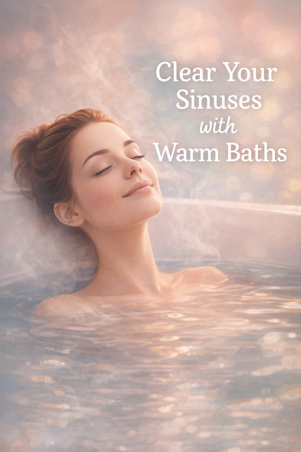 How Warm Baths Can Help Clear Your Sinuses