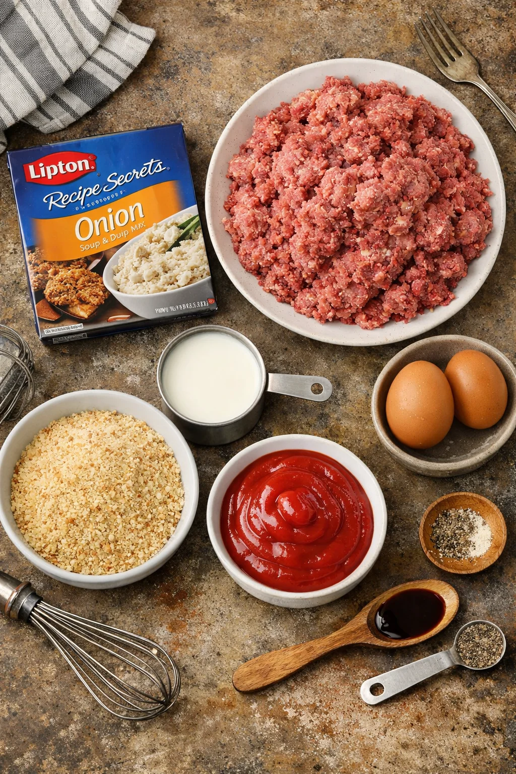 LIPTON ONION SOUP MEATLOAF