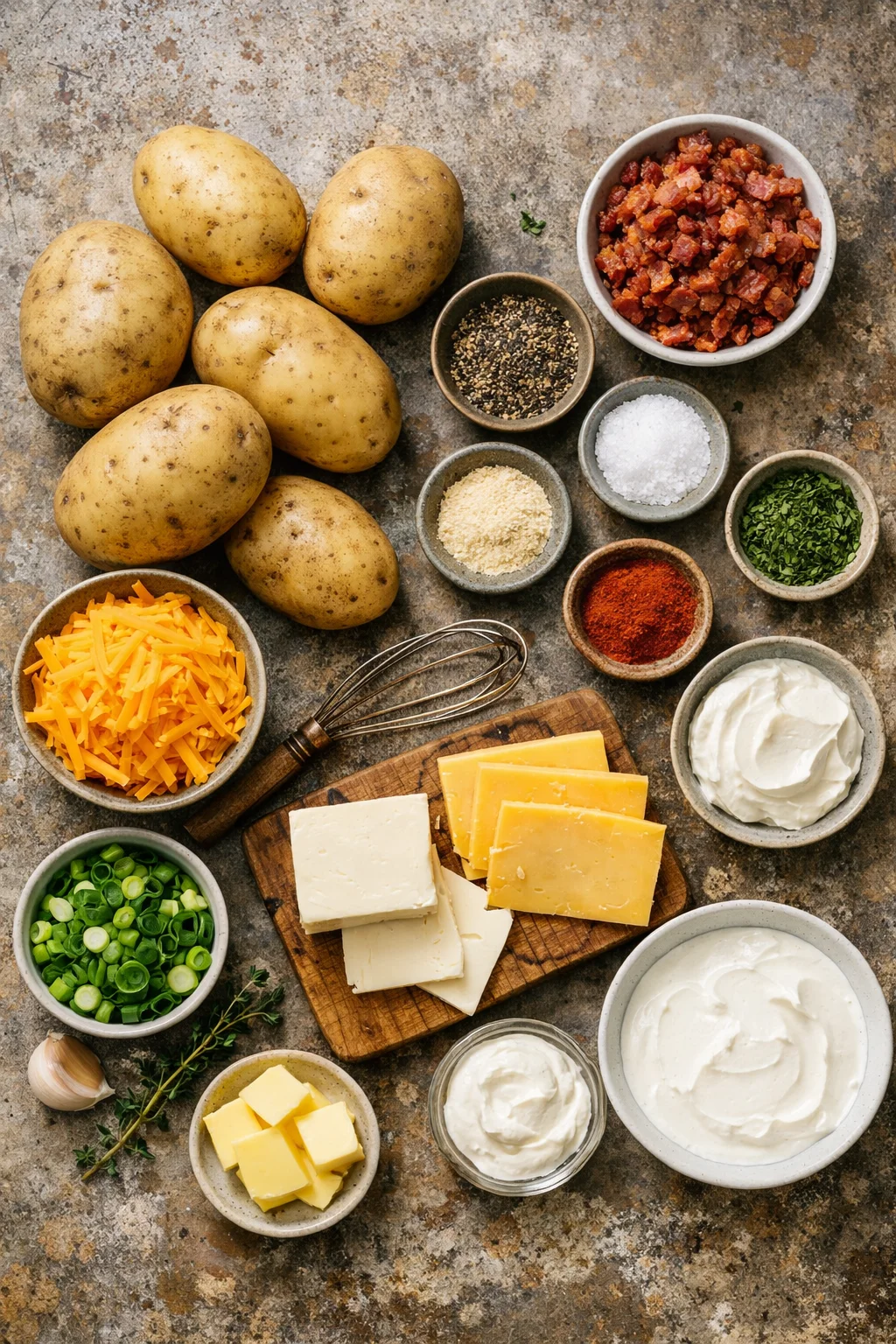 LOADED SCALLOPED POTATOES